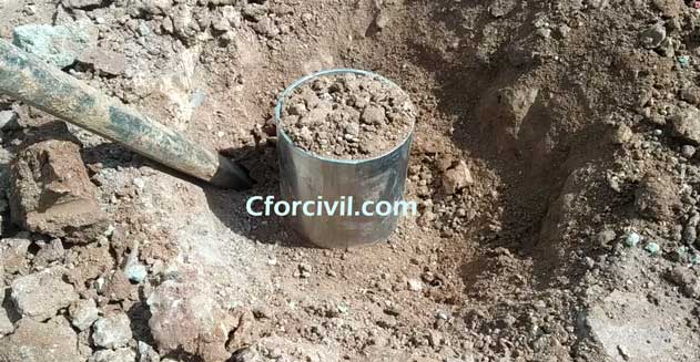 Procedure Of Soil Compaction Using Core Cutter Cforcivil Procedure Of Soil Compaction Using Core Cutter Cforcivil